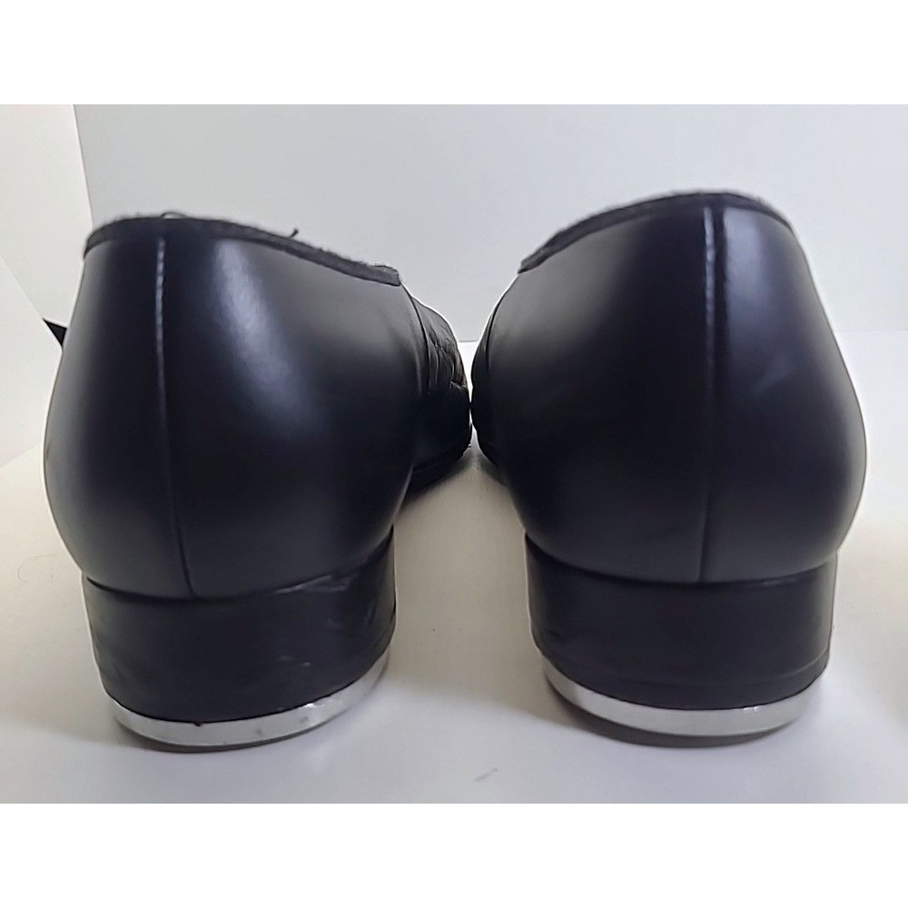 Capezio Tap Shoes Womens SZ 6.5 Black Leather Oxford Professional Dancewear Good - Picture 14 of 16